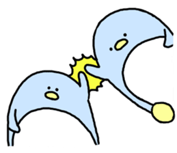 Soothing penguin sticker #5761121