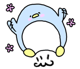 Soothing penguin sticker #5761125