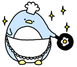 Soothing penguin sticker #5761135