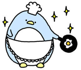 Soothing penguin sticker #5761135