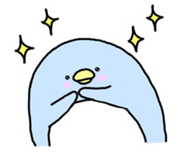 Soothing penguin sticker #5761141