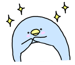 Soothing penguin sticker #5761141