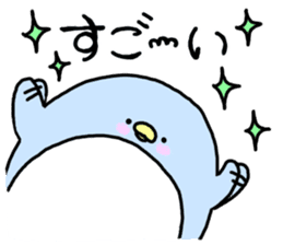 Soothing penguin sticker #5761143