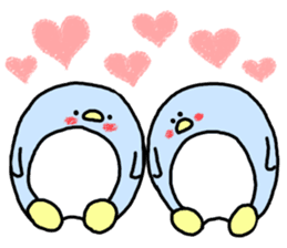 Soothing penguin sticker #5761151