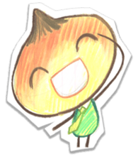 "KURIKINTON" is chestnuts sticker #5761476