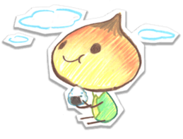 "KURIKINTON" is chestnuts sticker #5761483