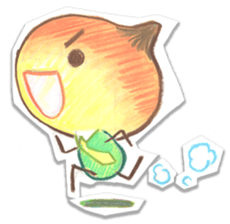 "KURIKINTON" is chestnuts sticker #5761484