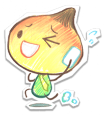 "KURIKINTON" is chestnuts sticker #5761490