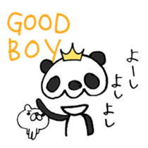 Stop being Bossy, Panda sticker #5761779