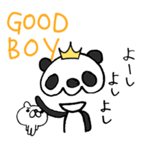 Stop being Bossy, Panda sticker #5761779