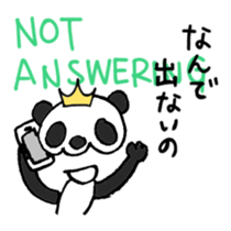 Stop being Bossy, Panda sticker #5761789