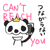 Stop being Bossy, Panda sticker #5761790