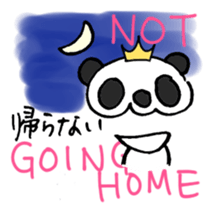 Stop being Bossy, Panda sticker #5761806