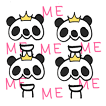 Stop being Bossy, Panda sticker #5761809