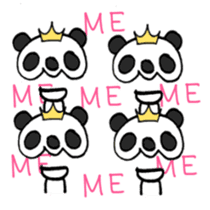 Stop being Bossy, Panda sticker #5761809