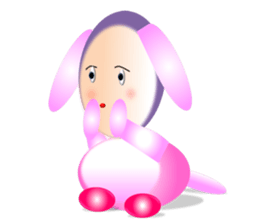 Healing dog "KIKIMASU WAN" -English - sticker #5763133