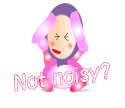 Healing dog "KIKIMASU WAN" -English - sticker #5763138