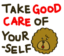 A toy poodle has round hair 2 sticker #5763210