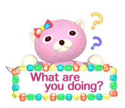 Brilliant speech balloon (E) sticker #5763640