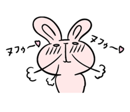 Annoying, pretty rabbit2 sticker #5763719