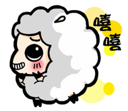 Play with  Hello sheep sticker #5763852