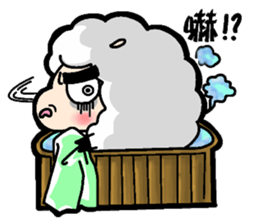Play with  Hello sheep sticker #5763859