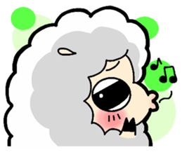 Play with  Hello sheep sticker #5763872