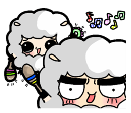 Play with  Hello sheep sticker #5763874