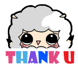 Play with  Hello sheep sticker #5763883