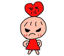 hearty mii sticker #5764668