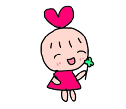 hearty mii sticker #5764678