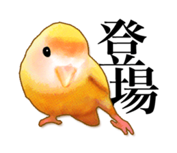 Real bird sticker sticker #5764859
