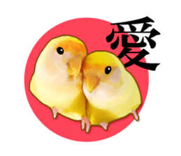 Real bird sticker sticker #5764862