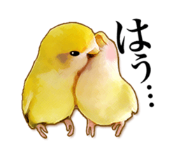 Real bird sticker sticker #5764868