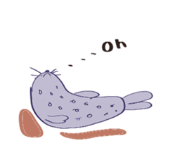 Sea otter Kawaii RATTIN sticker #5764978