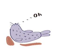 Sea otter Kawaii RATTIN sticker #5764978