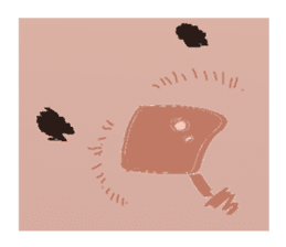 Sea otter Kawaii RATTIN sticker #5764987