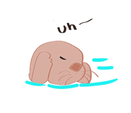 Sea otter Kawaii RATTIN sticker #5765006