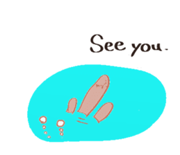 Sea otter Kawaii RATTIN sticker #5765011