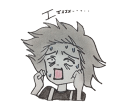 Mom VS daughter sticker #5765104