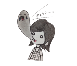 Mom VS daughter sticker #5765110