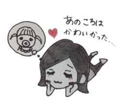 Mom VS daughter sticker #5765117