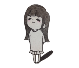 Mom VS daughter sticker #5765126