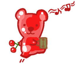 Jelly Jelly Bear Bubble sticker #5765252