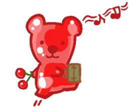 Jelly Jelly Bear Bubble sticker #5765252