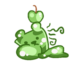 Jelly Jelly Bear Bubble sticker #5765253