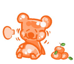 Jelly Jelly Bear Bubble sticker #5765254