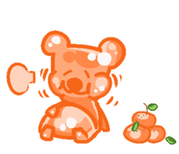 Jelly Jelly Bear Bubble sticker #5765254