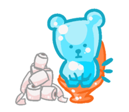 Jelly Jelly Bear Bubble sticker #5765258