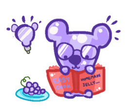 Jelly Jelly Bear Bubble sticker #5765259